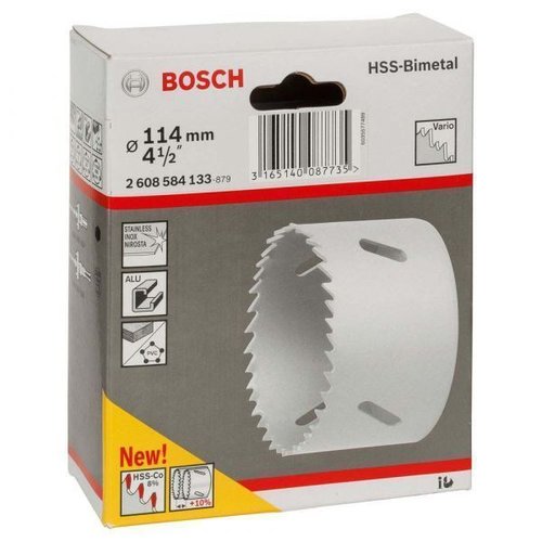 Serra Copo Bimetálica Hss Para Adaptador Standard 114 Mm - Bosch  2608584133
