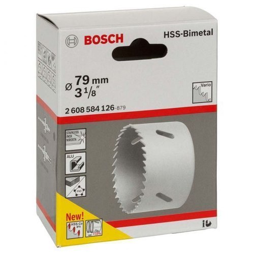 Serra Copo Bimetálica Hss 79 Mm 3.1/8"- Bosch 2608584126