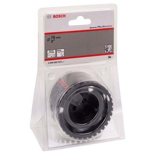 Serra Copo Power Change Diamantada Hardceramics  (76Mm, 3") - Bosch  2608580319