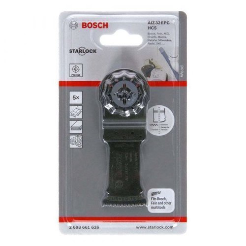 Lâmina De Serra De Imersão Hcs Aiz 32 Epc 50 X 32 Mm- Bosch 2608661626