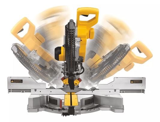 Serra Esquadria 12" 127V Com Braco Telescópico Dewalt - DWS780BR