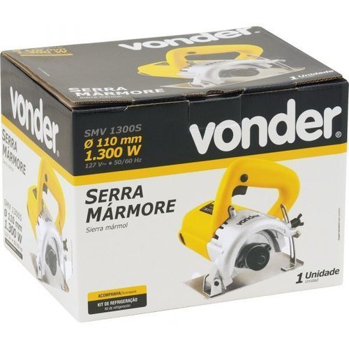 Serra Marmore Vonder Smv 1300S 1200W 220V S/Kit Refrig. 6001130002