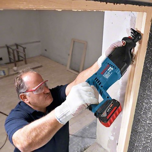 Serra Sabre À Bateria Gsa 18V-Li Com 2 Baterias, Carregador E Maleta Professional - Bosch 060164J0E0