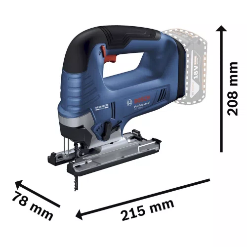 Serra Tico-Tico À Bateria Gst 18V-Li, 18V Bosch 060158J3D2