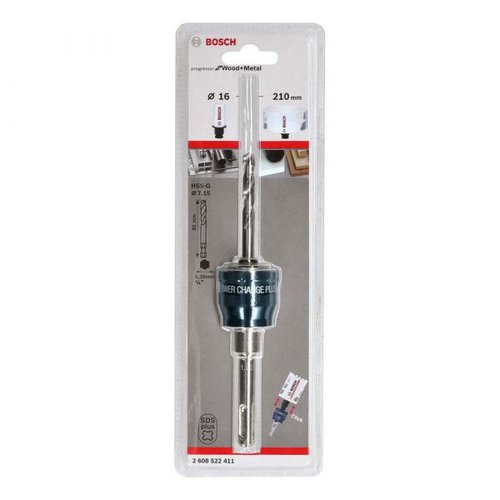 Suporte Adaptador Para Serra Copo Sds Plus Com Broca 7,15X85Mm Bosch 2608522411
