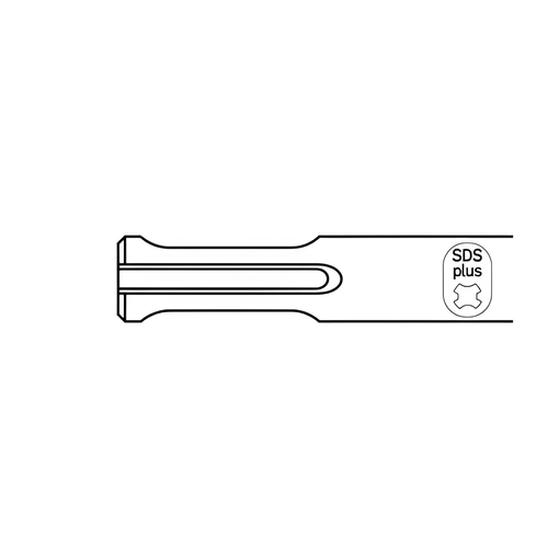 Talhadeira Pá Sds-Plus 40 X 250 Mm - Bosch 2608690133