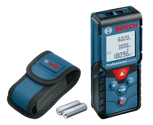 Trena Laser Medidor de Distância GLM 40 Bosch 601072900