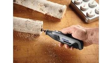 Tubo Lixa 1/2" Grão 120 Com 6 Peças Micro Retifica 2615000432 Dremel