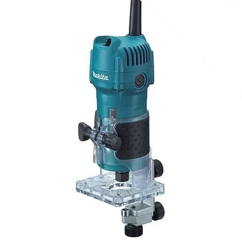 Tupia Makita 530W 110V + Pinça 6Mm C/ Base Regulável 3709
