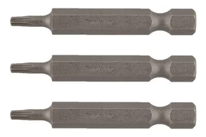 Bits Torx T-10 50Mm Com 3 Peças Makita B25373