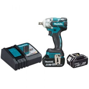 Chave De Impacto Makita Dtw285Rme 1/2 A Bateria 18V Li 4,0Ah 280Nm Bivolt Dtw285Rme