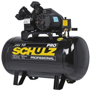 Compressor De Ar De Pistão 2Hp Csv10 Pro 100L Com Motor Mo Schulz 92177410