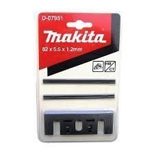 Conjunto Mini Facas 82 Mm E Placa De Ajuste Makita D07951