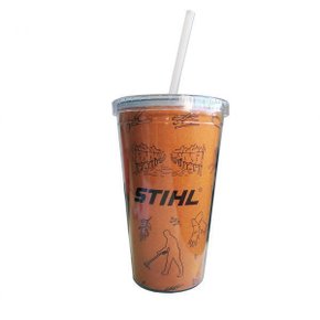 Copo Térmico Com Canudo Stihl