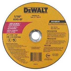 Disco Abrasivo 7"X1/16" X7/8" - Dewalt Dw8065Ar