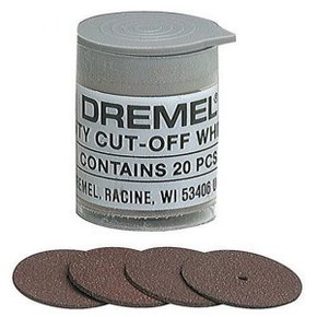 Disco De Corte Dremel 420 23,8Mm Espessura 1Mm Para Metal Com 20Un. 2615000420