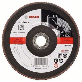 Disco De Lixa Flap Disc Gr80 Bosch 2608606739