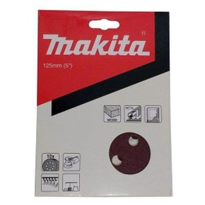 Disco De Lixa Para Roto Orbital 8 Furos Gr320 Makita D54215