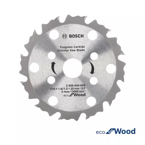 Disco De Serra Circular Collteq 110mm Bosch 2608644669