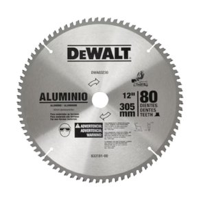Disco De Serra Circular Widia 12'' 80 Dentes Dwa03230 Dewalt