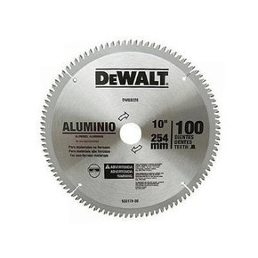 Disco De Serra Esquadria 10'' Para Alumínio E Madeira - Dewalt Dwa03220