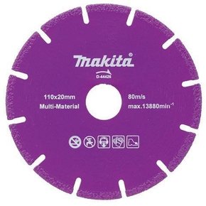 Disco Diamantado Multimaterial 110Mm Makita D-44426