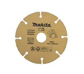 Disco Diamantado Para Madeira 110 X 20 Mm Makita B40668