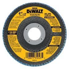 Disco De Lixa Flap Gr 80 Dewalt Dw8309Ar