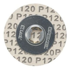 Disco De Lixa Dremel Ez412Sa 31,8Mm Grão 120 Médio Para Madeira E Remoção De Pintura - Sistema Ez Lock Troca Rápida 2615E412Ac
