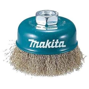 Escova De Aço Tipo Copo 75Mm Fio Ondulado Makita D-55354