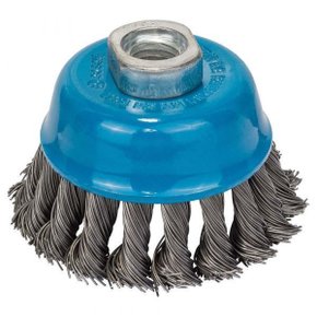 Escova De Aço Copo Arame Trançado 75Mm- Bosch 1608622029