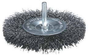 Escova De Aço Tp Roda 75X6Mm P/ Mandril D39986