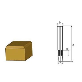 Fresa Combinada 10º Ht D03171