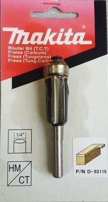 Fresa Dupla Para Rebaixo Em Formica Com Rolamento D03115