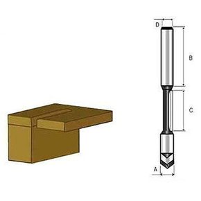 Fresa Piloto Ht 1/4 D01987