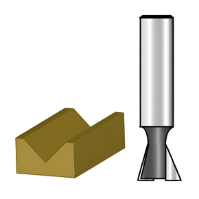 Fresa Tipo Prisma 3/8 Pol. Haste 1/4 Pol. Makita D01878