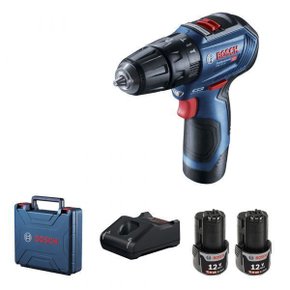 Furadeira E Parafusadeira De Impacto Bosch Gsb 12V-30 À Bateria Com Maleta 06019G91E0 Furadeira E Parafusadeira De Impacto Bosch Gsb 12V-30 À Bateria Com Maleta 06019G91E0