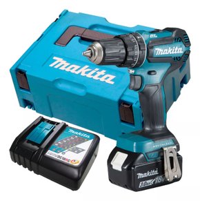 Furadeira Parafusadeira De Impacto 1/2" A Bateria 18V Brushless Com Maleta - Dhp485Rf1J 110V/220V Furadeira Parafusadeira De Impacto 1/2" A Bateria 18V Brushless Com Maleta - Dhp485Rf1J 110V/220V