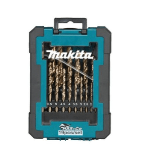 Jogo De Brocas Hss-Co Makita Com 19 Unidades Makita D67561