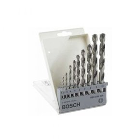 Broca Para Metal Aço Rápido Hss-G 1,0-10Mm Com 10 Unidades- Bosch 2607019115