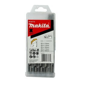 Jogo De Brocas Makita Sds Plus Com 5 Unidades Makita B54710