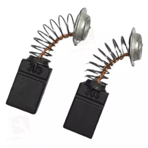 Jogo Escova De Carvão Serra Mármore Original Makita -643303