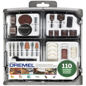 Kit Acessórios Micro Retífica 110 Peças 709 Dremel