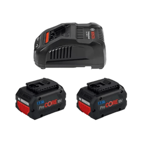 Kit 2 Bateria e 1 Carregador 18V 8AH 110V Bosch 0615A001CY