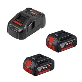 Kit 2 Baterias 18V 4Ah E Carregador Gal 1880 Cv 220V Bosch - 1600A015Tc
