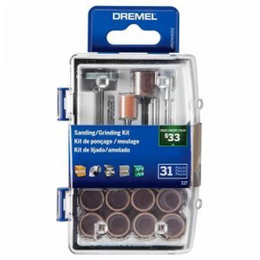 Kit De Lixar E Afiar Para Micro Retífica 31 Peças Dremel 26150727Ab