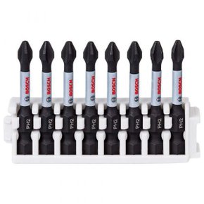Kit Bit Ph2 Phillips Impact Control 50Mm 8 Unidades Bosch 2608522330