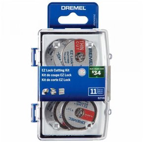 Kit De 11 Acessórios Dremel Ez728 Para Micro Retífica Para Cortar Bosch 2615E728Ab