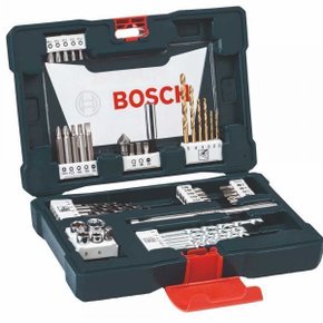 Kit De Pontas E Brocas Em Titânio V-Line Com 48 Unidades- Bosch 2607017411