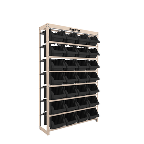 Kit Estante Gaveteiro Com 28 Gavetas Presto  93015